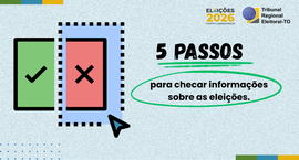 É importante estar atento à desinformação, principalmente no período eleitoral.