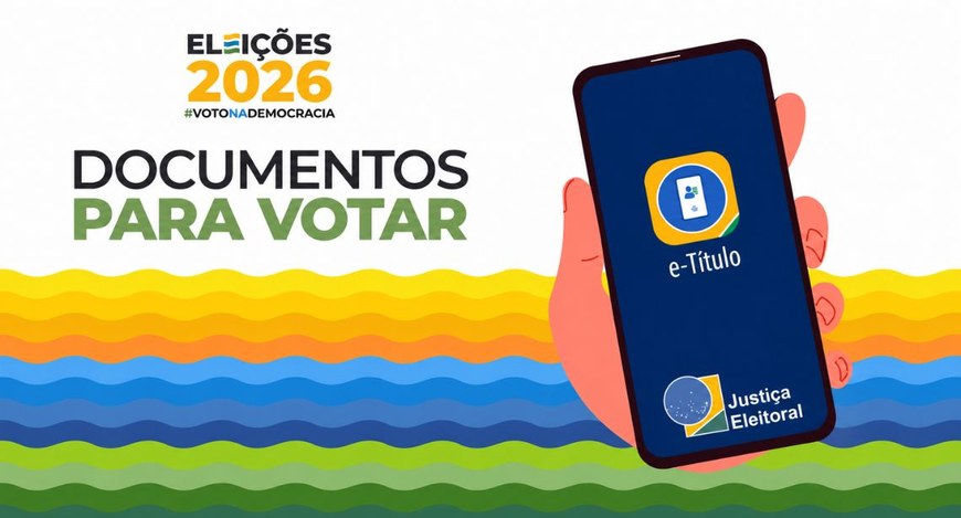 Eleitorado pode apresentar documento oficial com foto ou e-Título