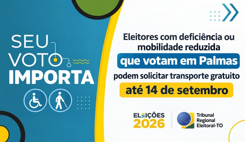 Serviço oferece deslocamento de ida e volta entre a residência e o local de votação