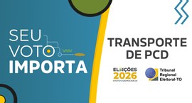 Serviço é destinado a eleitores que não possuem meio próprio de transporte para chegar ao local ...