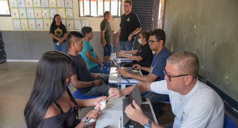Ação do TRE-TO e parceiros oferece mais de 2,4 mil atendimentos a povos indígenas no Tocantins Ação do TRE-TO e parceiros oferece mais de 2,4 mil atendimentos a povos indígenas no Tocantins
