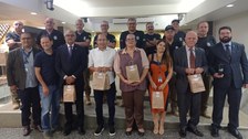 Agentes da Polícia Judicial do TRE-TO recebem certificado de conclusão de mais um curso