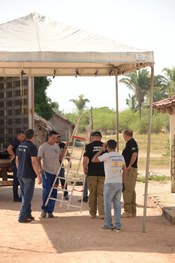 Aldeia São João, da etnia Javaé, recebe ação do TRE-TO em parceria com diversas instituições nes...