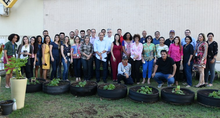 Apresentação da Horta Sustentável encerra ações da Semana do Meio Ambiente no TRE-TO 