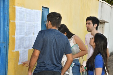 A candidata Franciele Pinheiro, veio de Salvador (BA)