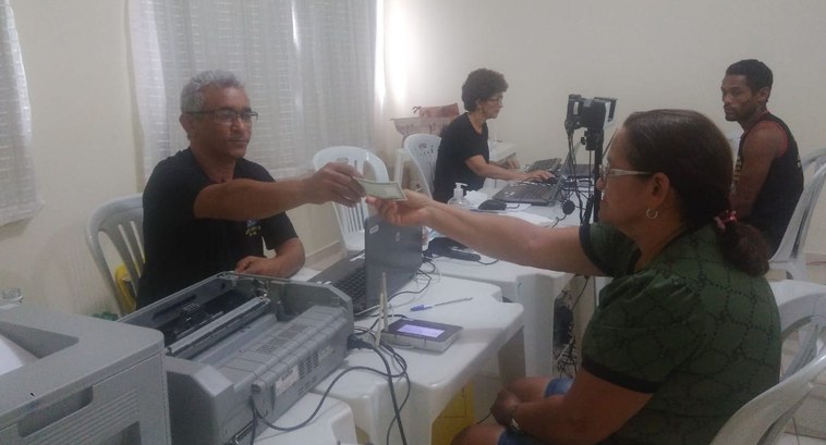 Atendimento Itinerante em Sítio Novo do Tocantins TRE-TO