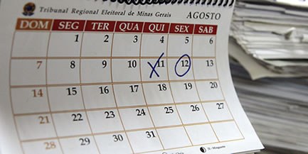 Calendário Calendário papel