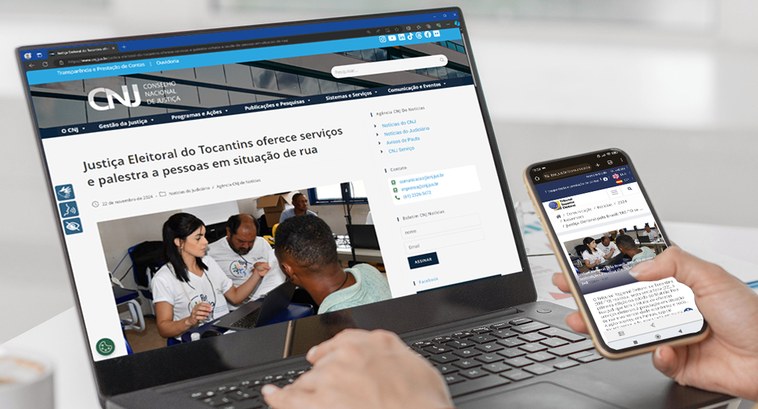 CNJ e TSE destacam ações e serviços do TRE-TO oferecidos em mutirão que beneficiou pessoas em situação de rua CNJ e TSE destacam ações e serviços do TRE-TO oferecidos em mutirão que beneficiou pessoas em si...