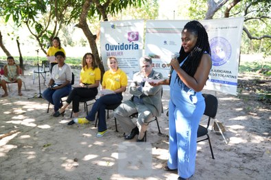 TRE-TO leva ação do Programa de Inclusão Sociopolítica das Comunidades Quilombolas para Dianópolis