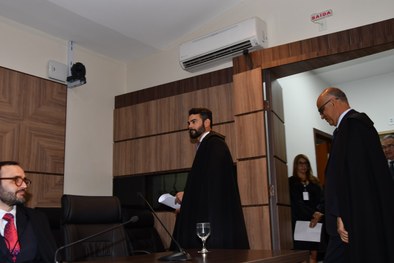 Cerimônia contou com a presença de magistradas e magistrados