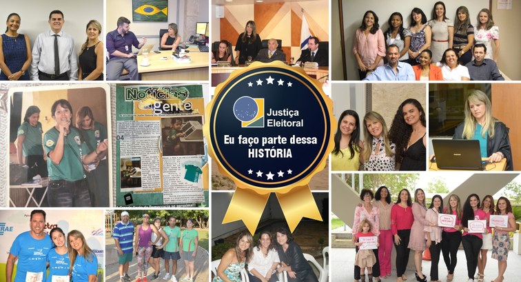 Conheça Monalisa Cruz, chefe da Seção de Acórdãos, Resolução e Apoio ao Pleno. Mosaico de fotos de Monalisa Cruz