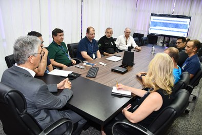 Coordenador da Polícia Judicial do TRE-TO, juiz Jocy Gomes conhece atribuições da segurança inst...