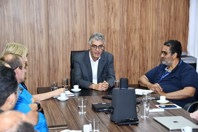 Coordenador da Polícia Judicial do TRE-TO, juiz Jocy Gomes conhece atribuições da segurança inst...