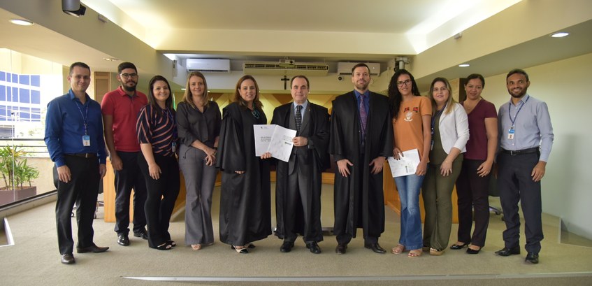 Desembargadora Angela Prudente apresenta relatórios da Corregedoria e da Escola Judiciária Eleit...