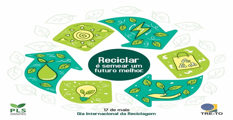 Dia Internacional da Reciclagem: saiba como fazer a sua parte 17 de maio é comemorado o Dia Internacional da Reciclagem