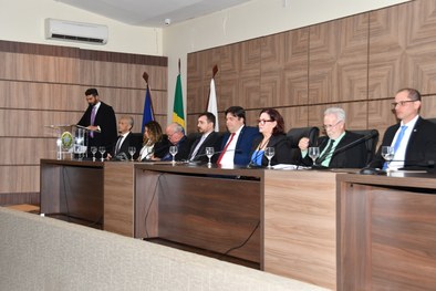 Cerimônia contou com a presença de magistradas e magistrados
