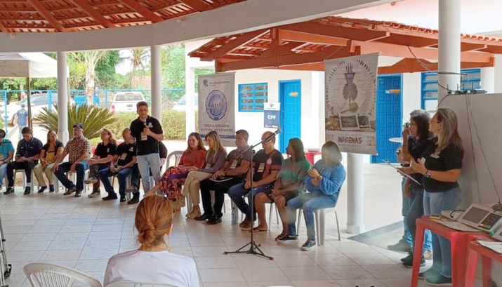 Em Itacajá, etnia Krahô da Aldeia Mangabeira é contemplada com carteiras de identidade emitidas pelo Governo do Tocantins Ação faz parte do Programa Permanente de Inclusão Sociopolítica do Tribunal Regional Eleitoral d...