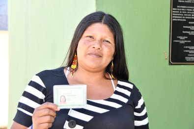 Entrega das carteiras de identidade em Tocantinópolis