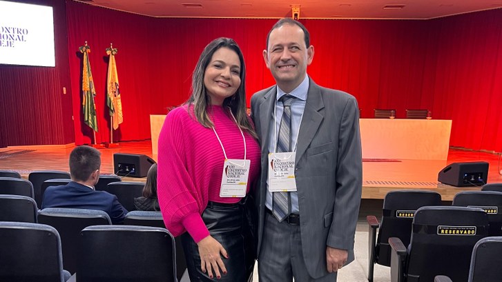 Escola Judiciária Eleitoral do TRE-TO participa do XXI Codeje, com temática sobre o papel das Ejes e os novos desafios do Direito Eleitoral Juliana Marques e Clairton Thomazi