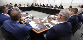 Foto: Alejandro Zambrana/Secom/TSE - Reunião com Presidentes dos TREs - 28.04.2026