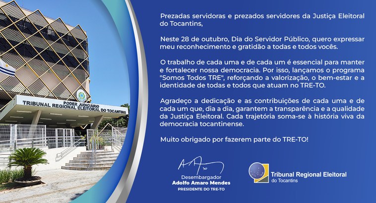 Homenagem ao dia do servidor público Homenagem ao dia do servidor público