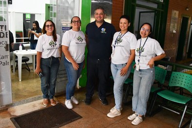 Eleitora Sandra Oliveira, de 47 anos | Foto: Carlos Eller (Ascom/TRE-TO)