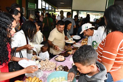 Eleitora Sandra Oliveira, de 47 anos | Foto: Carlos Eller (Ascom/TRE-TO)