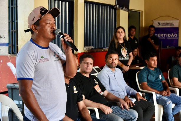 Indígenas Apinajé destacam impacto positivo nas comunidades que recebem atendimento itinerante do TRE-TO e parceiros Indígenas Apinajé destacam impacto positivo nas comunidades que recebem atendimento itinerante d...
