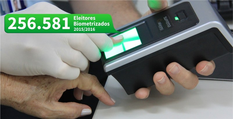 Justiça Eleitoral do Tocantins alcança mais de 100% da meta do TSE para a biometria 