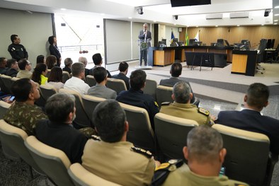 Justiça Eleitoral do Tocantins reúne forças de segurança na reta final para o 1º turno das Eleiç...
