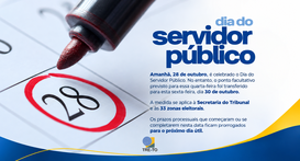 A imagem apresenta um calendário com o dia 28 circulado em vermelho e uma caneta marcadora ao fu...