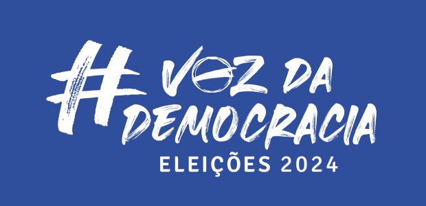 Logo eleições 2024 - Azul Logo eleições 2024 - Azul