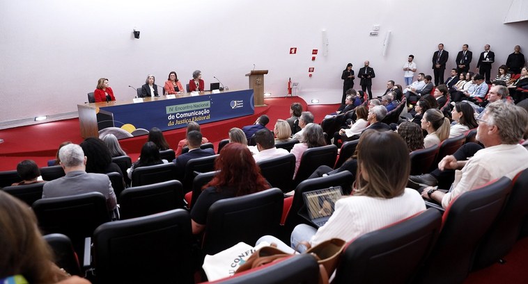 Logomarca das Eleições 2026 é apresentada em encontro de comunicação do TSE; TRE-TO participa do evento Logomarca das Eleições 2026 é apresentada em encontro de comunicação do TSE; TRE-TO participa do...