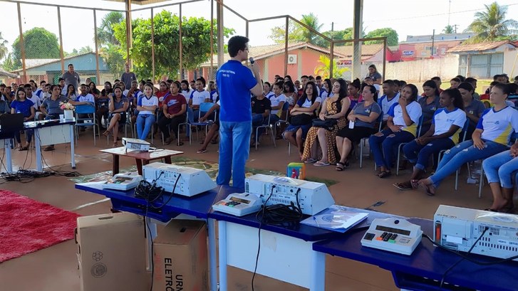 Mais seis municípios tocantinenses recebem o programa Agentes da Democracia Mais seis municípios tocantinenses recebem o programa Agentes da Democracia