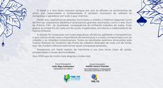 Mensagem do Presidente do TRE-TO e do Corregedor Regional Eleitoral