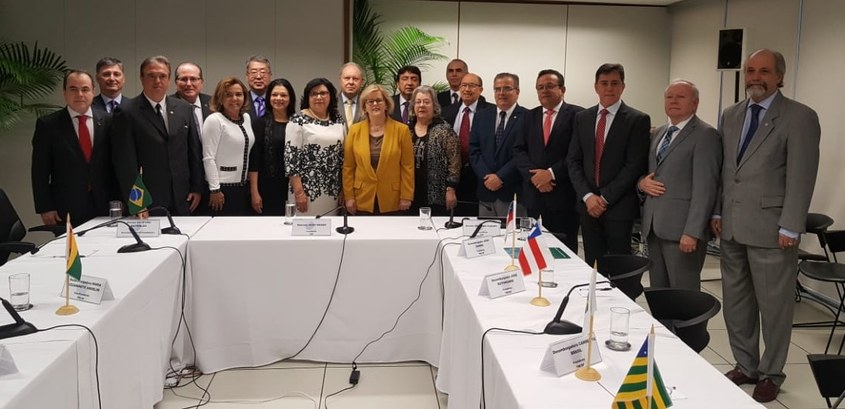 Ministra Rosa Weber recebe presidentes dos regionais após assumir comando do TSE