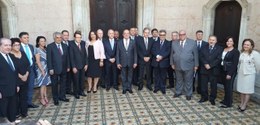 Ministro Gilmar Mendes se reúne com dirigentes da Justiça Eleitoral