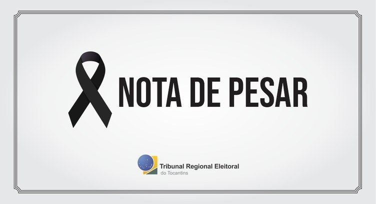 Nota de Pesar - Dr. Moisés Avelino