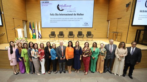 TRE-TO participa da implementação da Ouvidoria da Mulher do TJTO e do lançamento do  projeto “Ma...