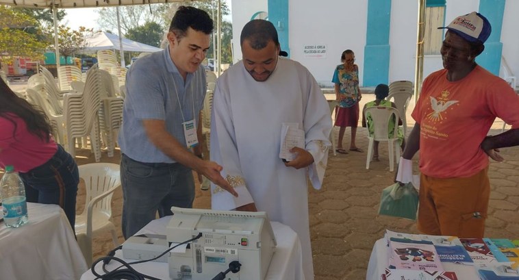 Ouvidoria dá início a atendimentos do TRE-TO na Romaria do Nosso Senhor do Bonfim Ouvidoria dá início a atendimentos do TRE-TO na Romaria do Nosso Senhor do Bonfim