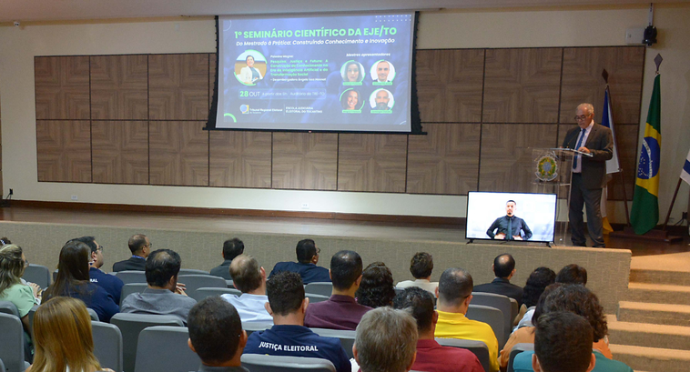 Pesquisa e promoção da cidadania são destaques na abertura do 1º Seminário Científico da EJE