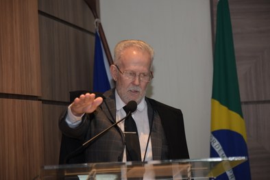 Posse do desembargador João Rigo Guimarães como juiz titular da Corte Eleitoral e por aclamação,...