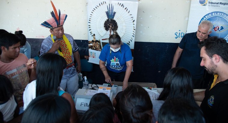 Povos indígenas da Ilha do Bananal receberão orientações sobre inclusão política, empreendedorismo e diversos serviços Povos indígenas da Ilha do Bananal receberão orientações sobre inclusão política, empreendedoris...