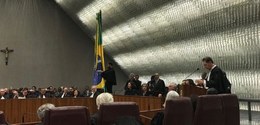 Presidente do TRE-TO acompanha em Brasília posses no CNJ e STJ