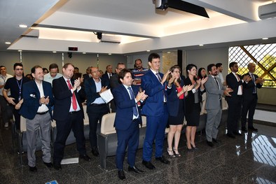 Presidente do TRE-TO apresenta relatório da gestão 2023-2025 e recebe homenagens em sua despedid...