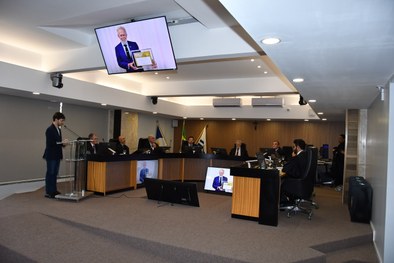 Presidente do TRE-TO apresenta relatório da gestão 2023-2025 e recebe homenagens em sua despedid...