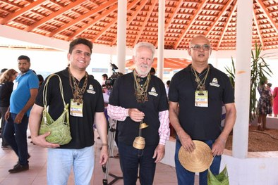 Presidente do TRE-TO, desembargador João Rigo Guimarães,  coordenador-geral dos programas perman...