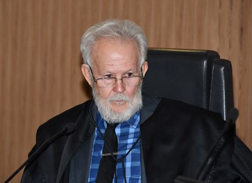 Presidente do TRE-TO, desembargador João Rigo Guimarães, durante a 99ª Sessão Ordinária