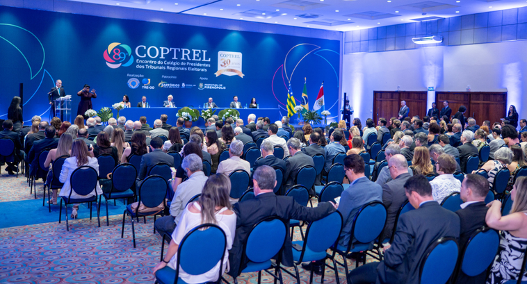Presidente do TRE-TO participa da abertura do 89º encontro do Coptrel Presidente do TRE-TO participa da abertura do 89º encontro do Coptrel