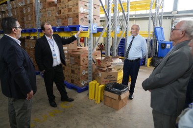 Presidente do TRE-TO visita Central de Urnas e acompanha testes para as Eleições 2026 